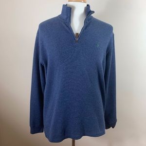Polo by Ralph Lauren 3/4 Zippered Pullover NWOT